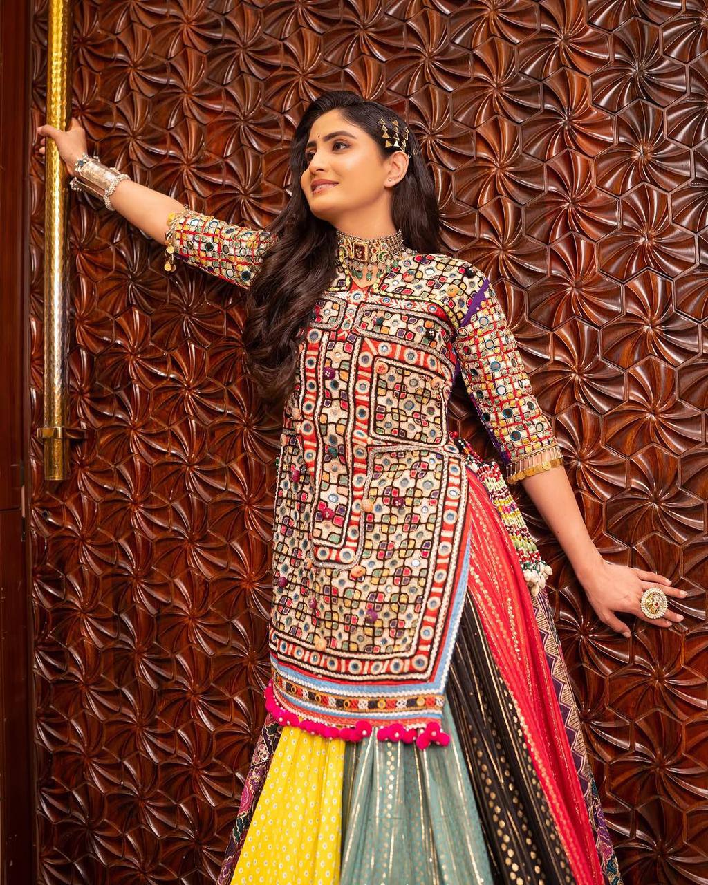 SPECIAL CELEBRITY TRENDING NAVRATRI SPECIAL CHANIYA CHOLI β€οΈπ